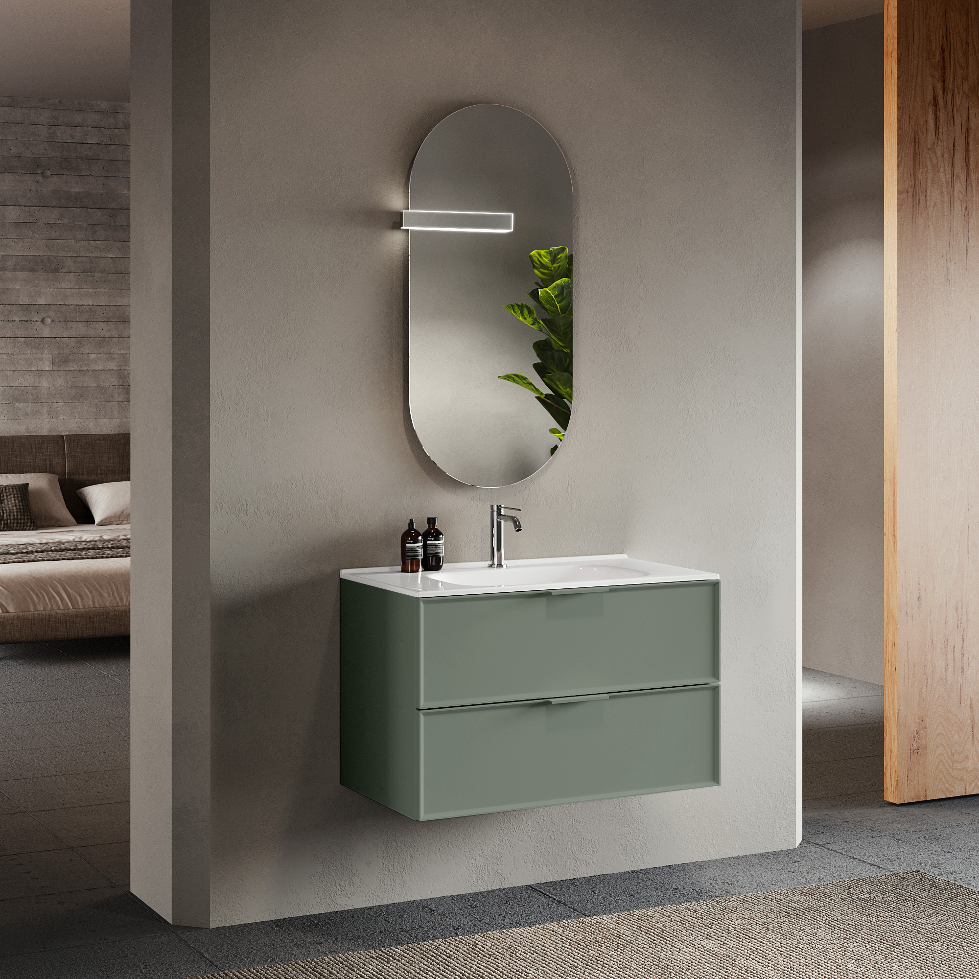 Composizione CUPIDO-59 verde salvia