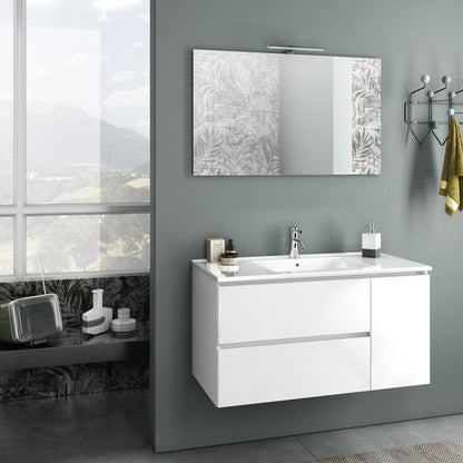 Composizione FLAM bianco opaco