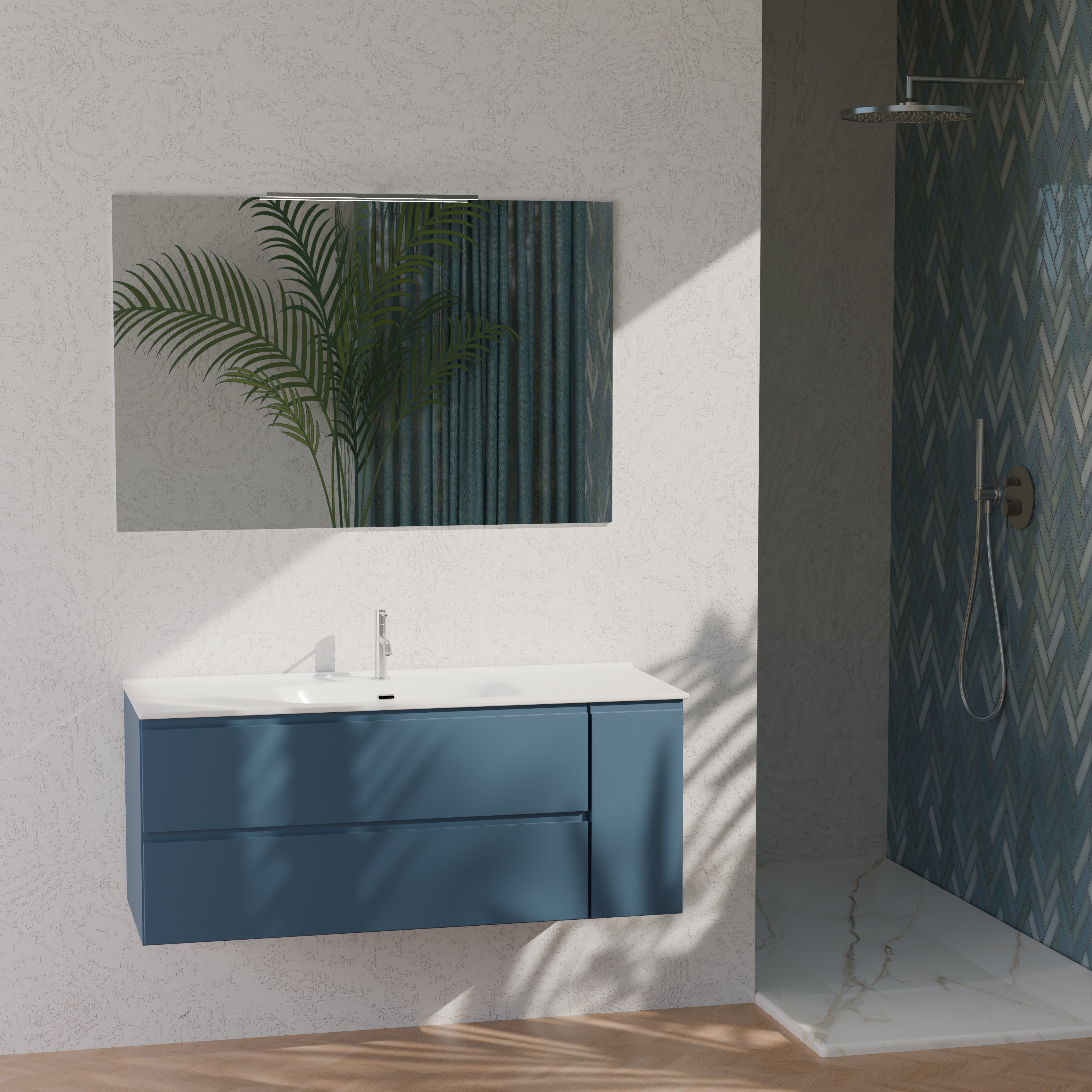 Composizione GALILEO-71 blu – TFT Home Furniture
