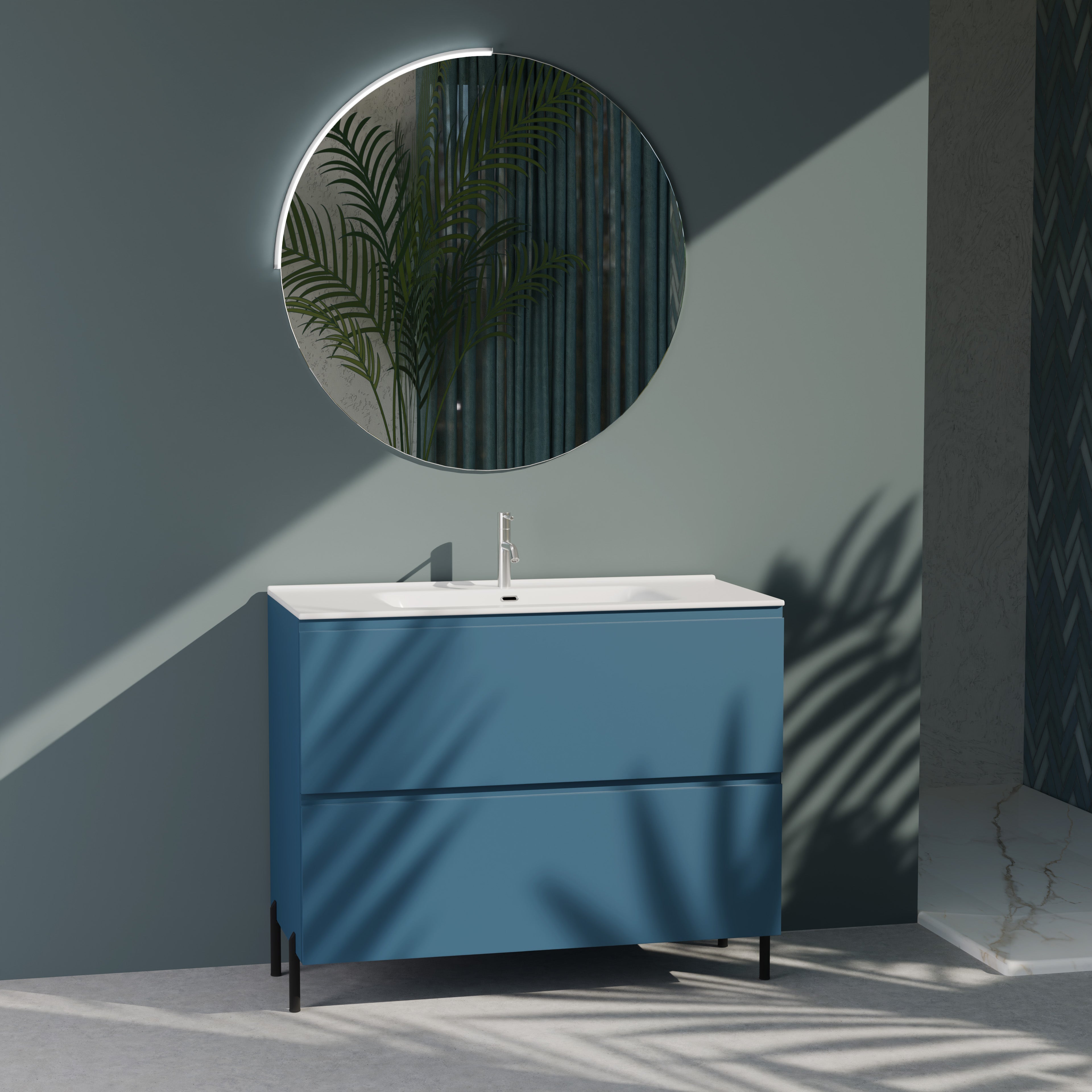 Composizione a terra GALILEO-74 blu