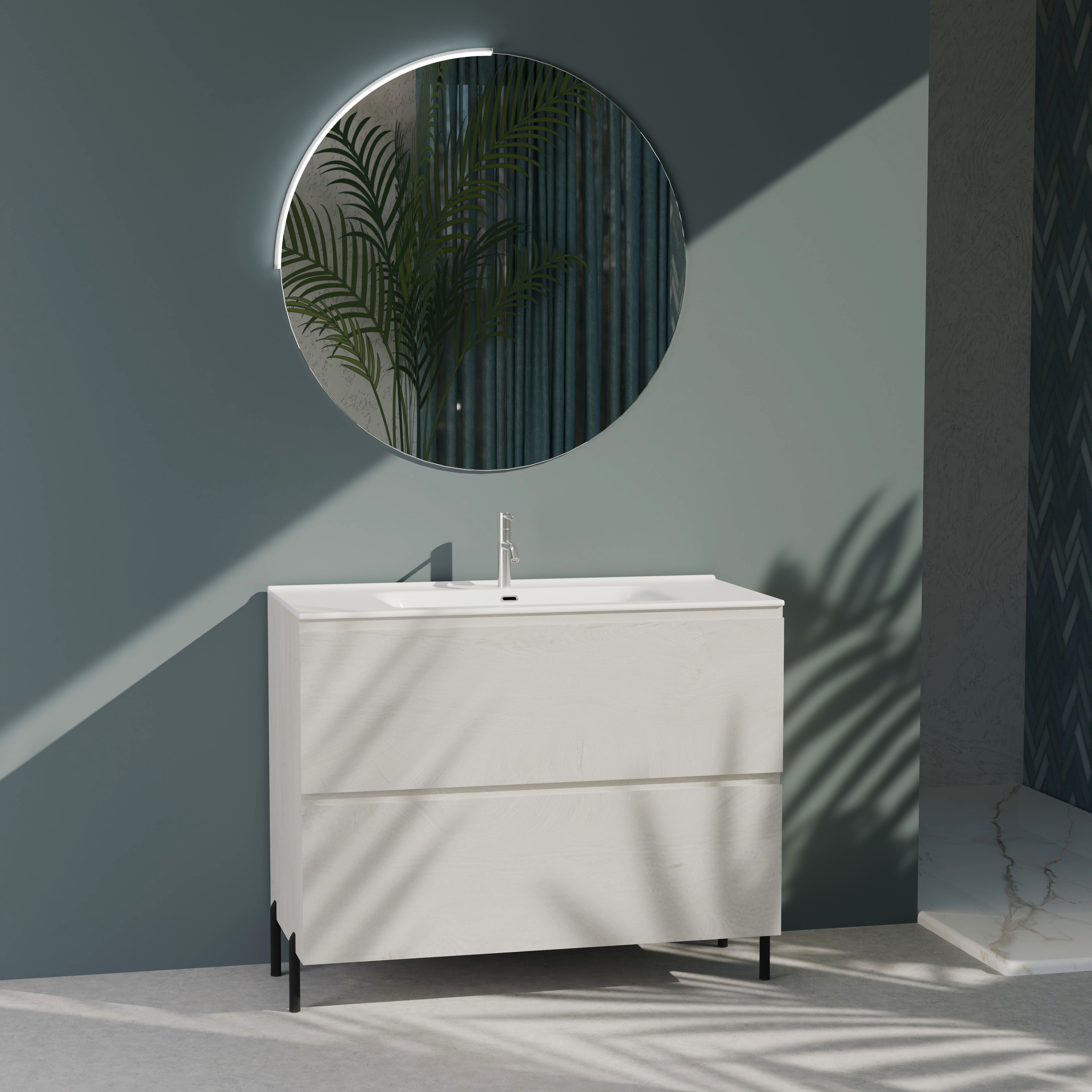 Composizione a terra GALILEO-74 rovere alaska