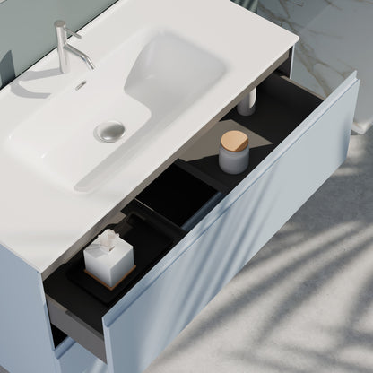 Composizione a terra GALILEO-74 azzurro tiffany