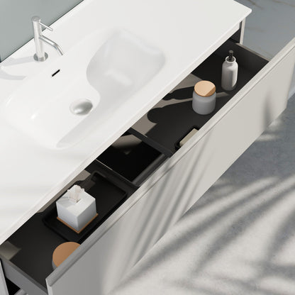 Composizione a terra GALILEO-75 grigio opaco