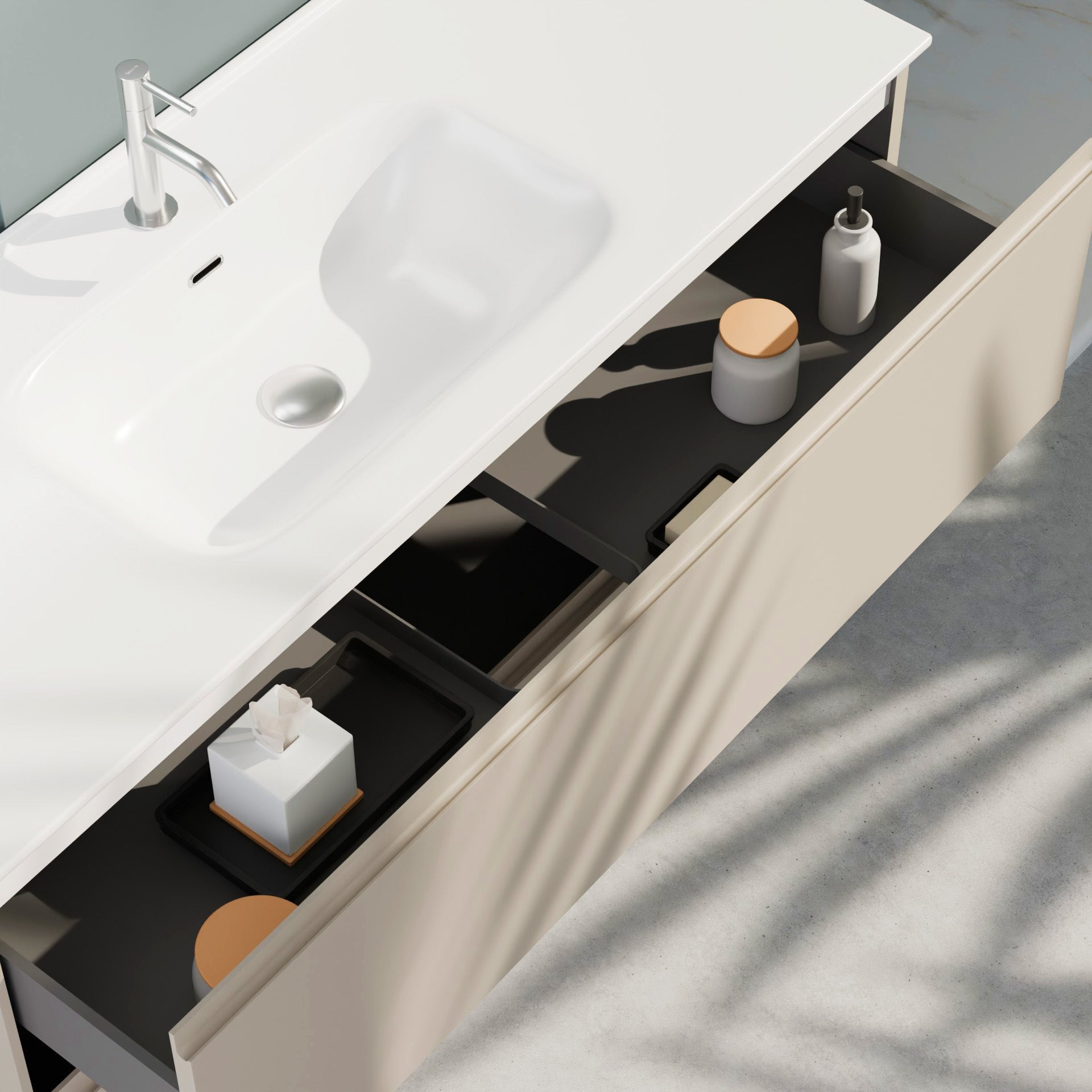 Composizione a terra GALILEO-75 tortora