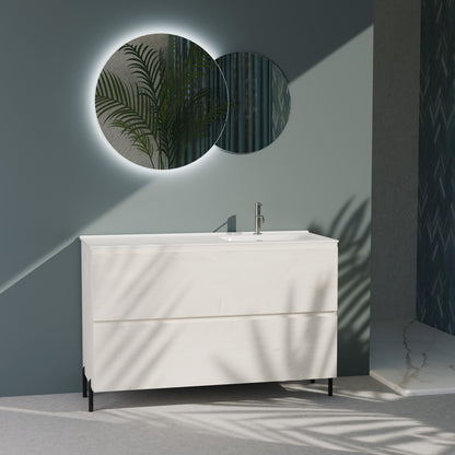 Composizione a terra vasca DX GALILEO-77 rovere alaska