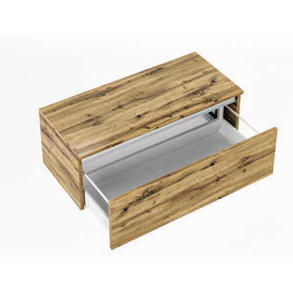 Base with top 1 drawer PERTH oak