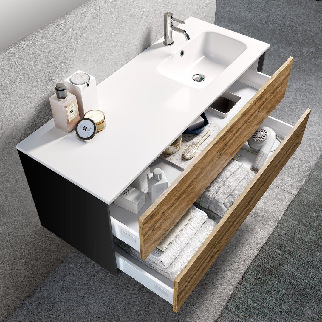 Badewannenkomposition DX 4-teilig AGO Eiche