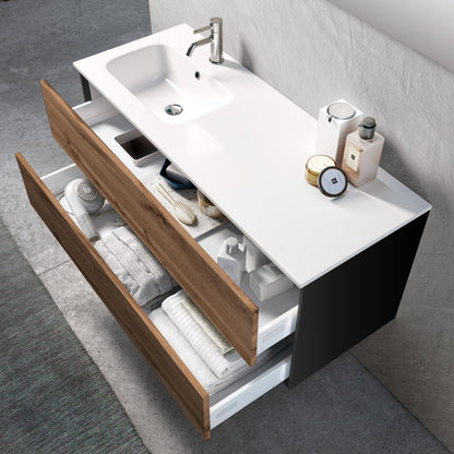 Composizione vasca SX AGO quercia