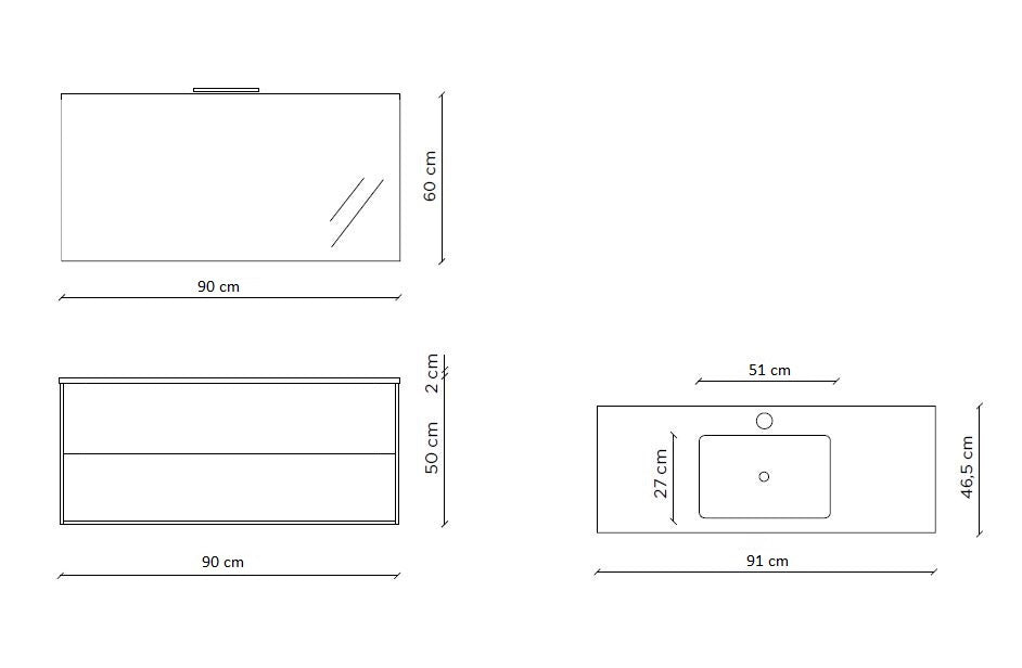 Composizione AGO avana pietra