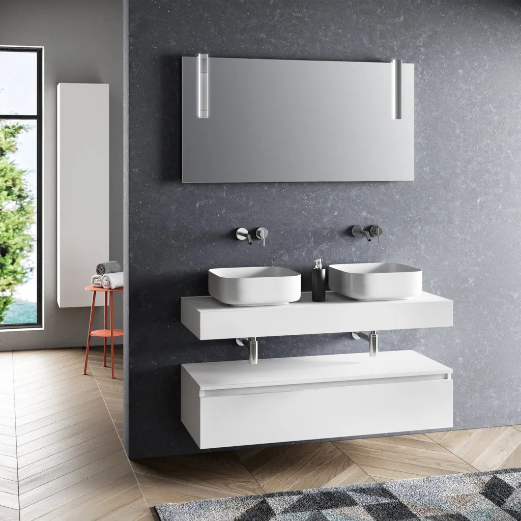 Composizione doppio lavabo YOKA-13