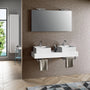 Composizione doppio lavabo YOKA-14