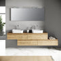 Composizione doppio lavabo YOKA-16