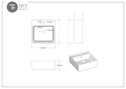 Composizione doppio lavabo 8 pezzi YOKA quercia