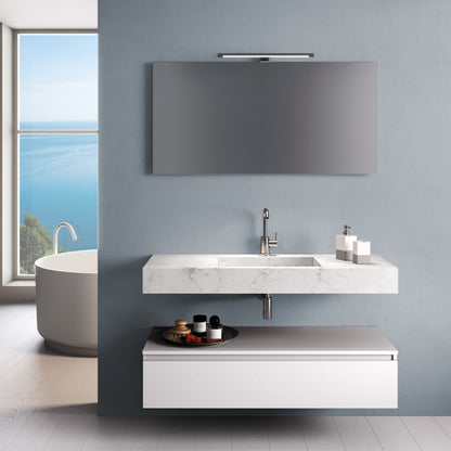 Composizione YOKA-24 marmo carrara/bianco opaco