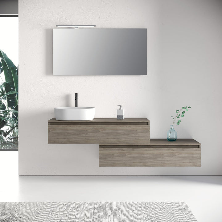 Composition 5 pieces YOKA oak ash