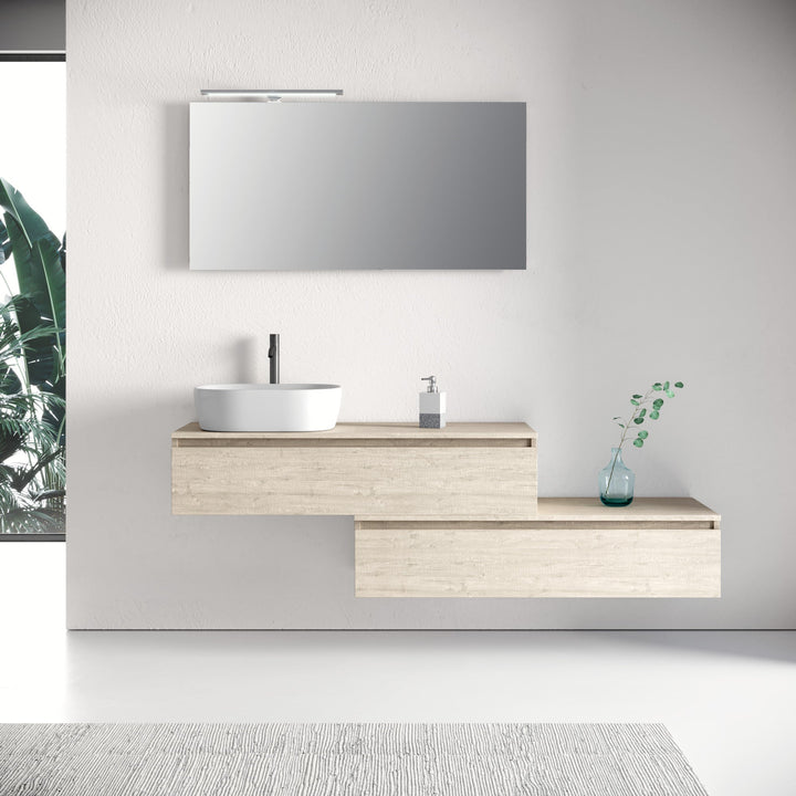 Composition 5 pieces YOKA natural oak