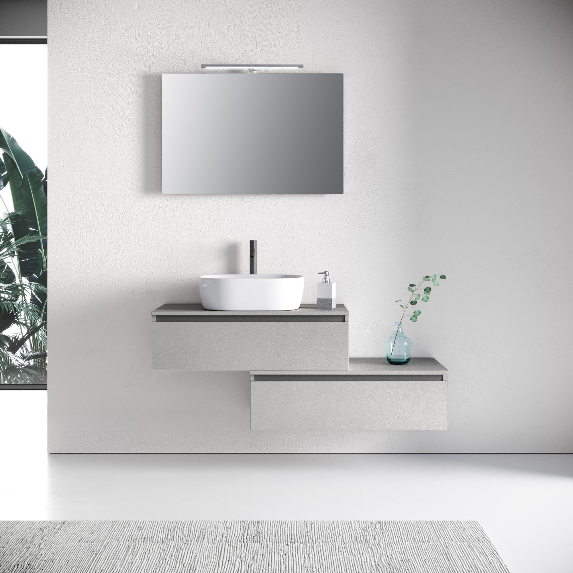 Composizione YOKA-28 bianco pietra