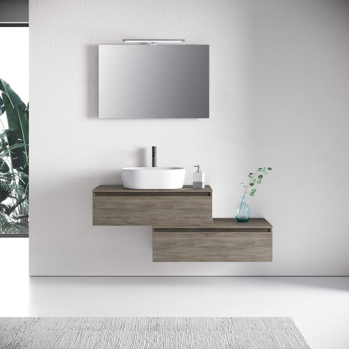 Composition 5 pieces YOKA oak ash