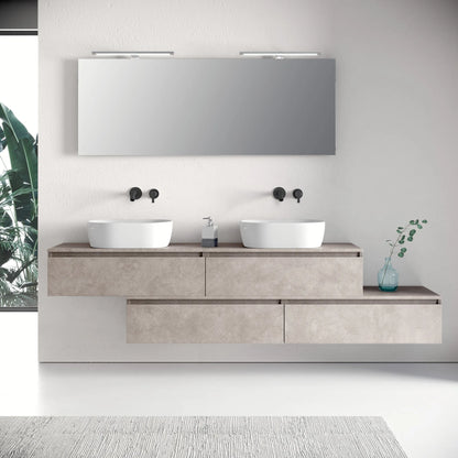 Composizione doppio lavabo YOKA-29