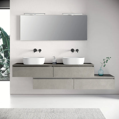 Composizione doppio lavabo YOKA-29