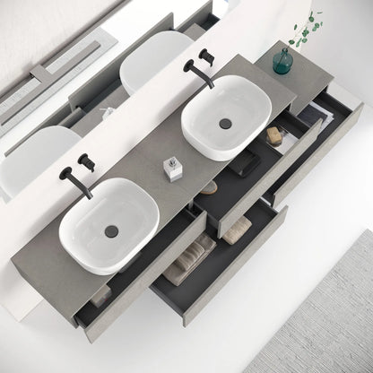 Composizione doppio lavabo YOKA-29