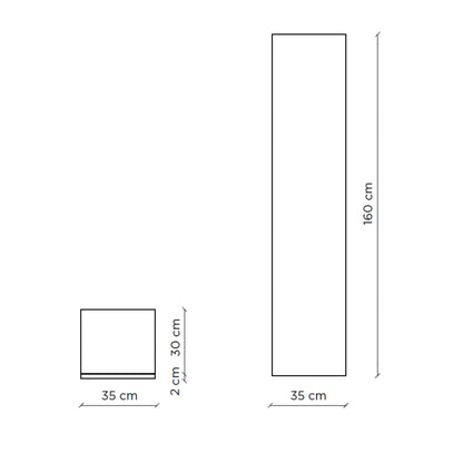 Colonna YOKA avana pietra