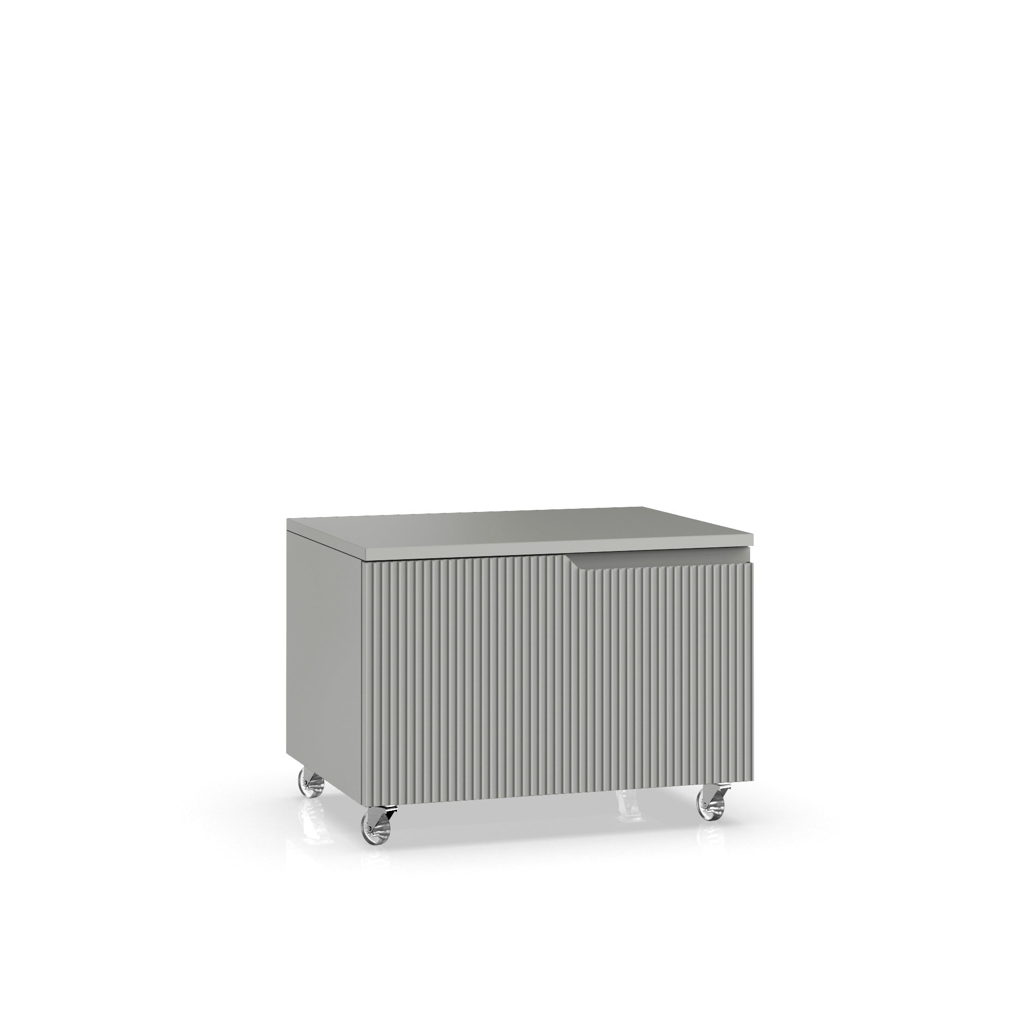 ZIP chest of drawers matt grey