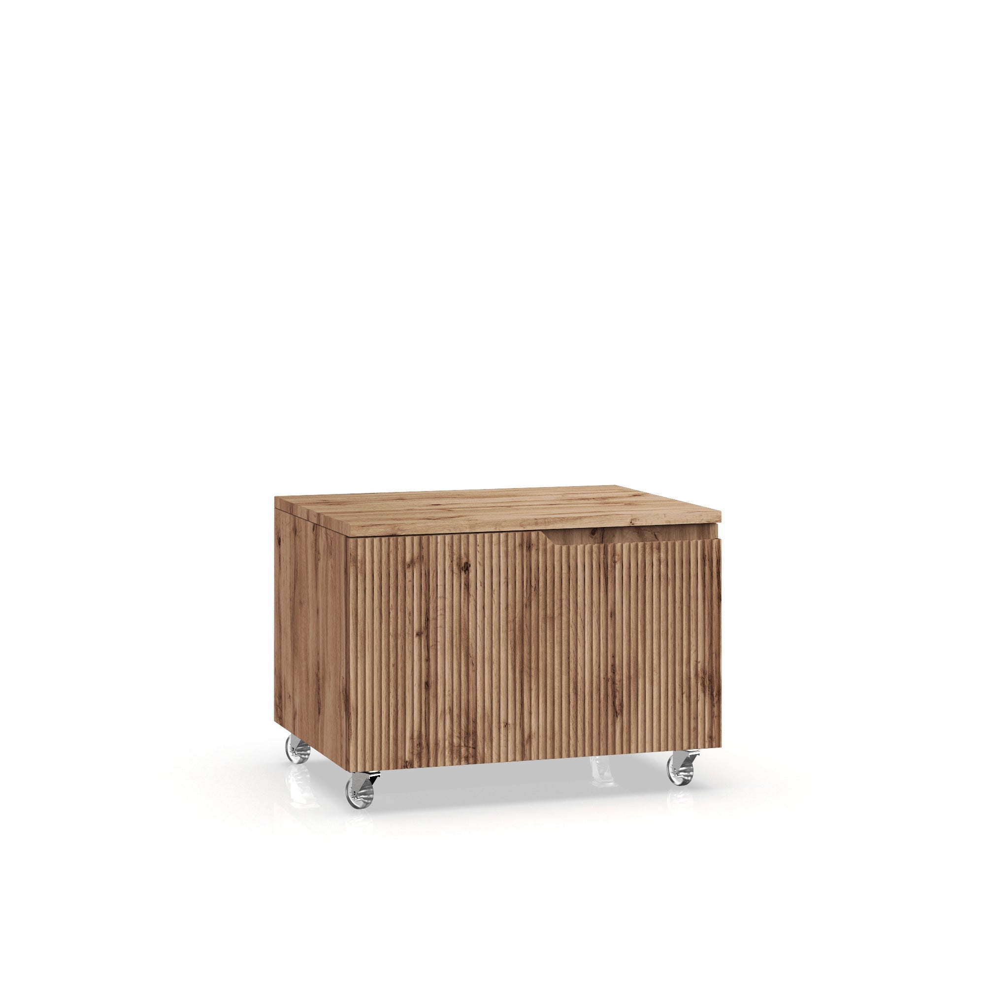 ZIP oak chest of drawers