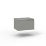 Base with top 1 ZIP basket matt grey