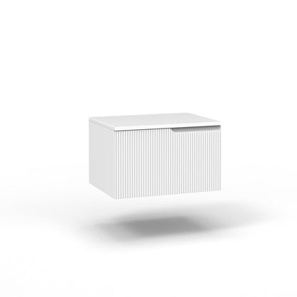 Base with top 1 ZIP basket matt white