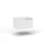 Base with top 1 ZIP basket matt white