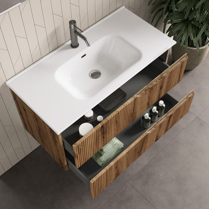 Composizione 4 pezzi ZIP quercia 81cm