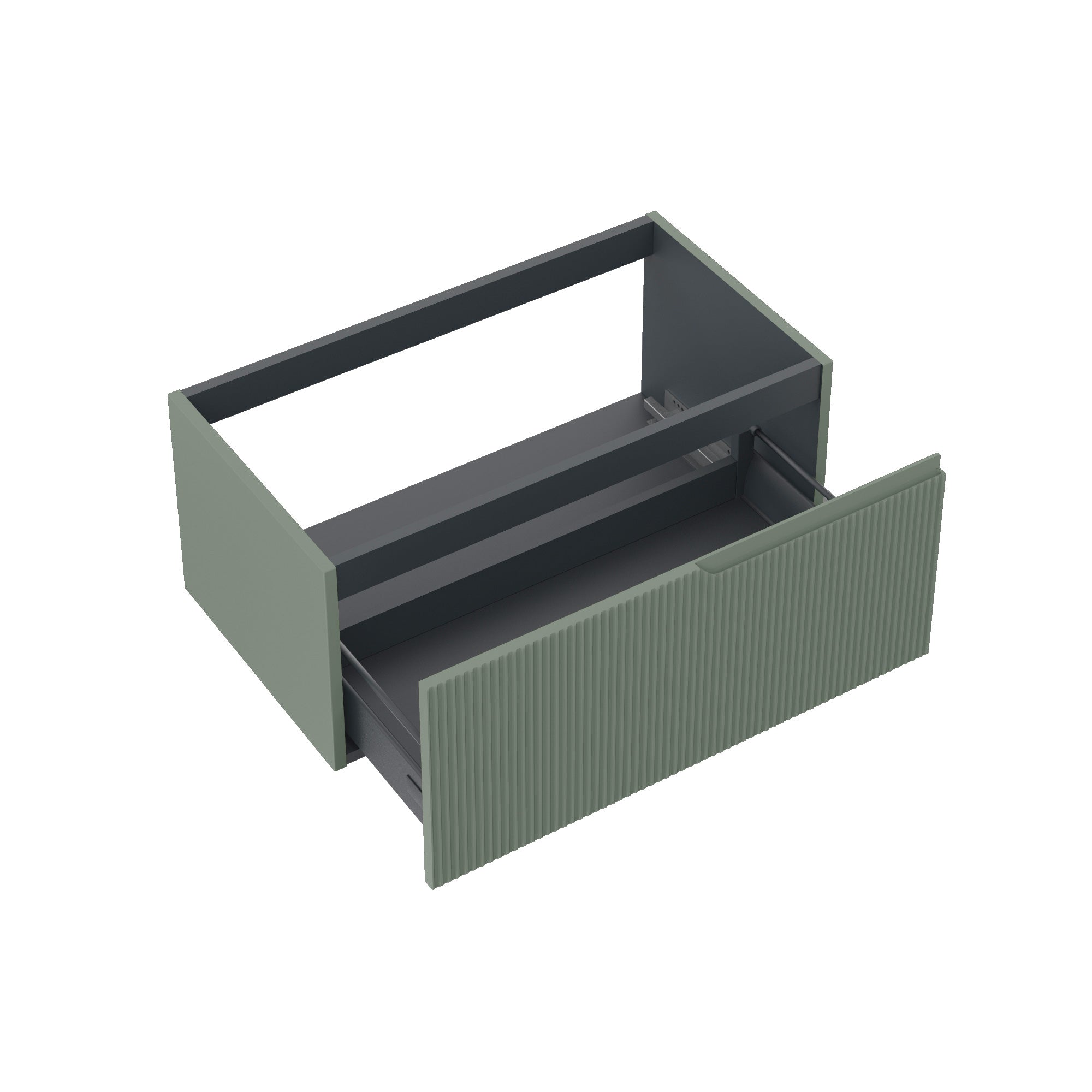 1-basin washbasin base ZIP sage green 80cm