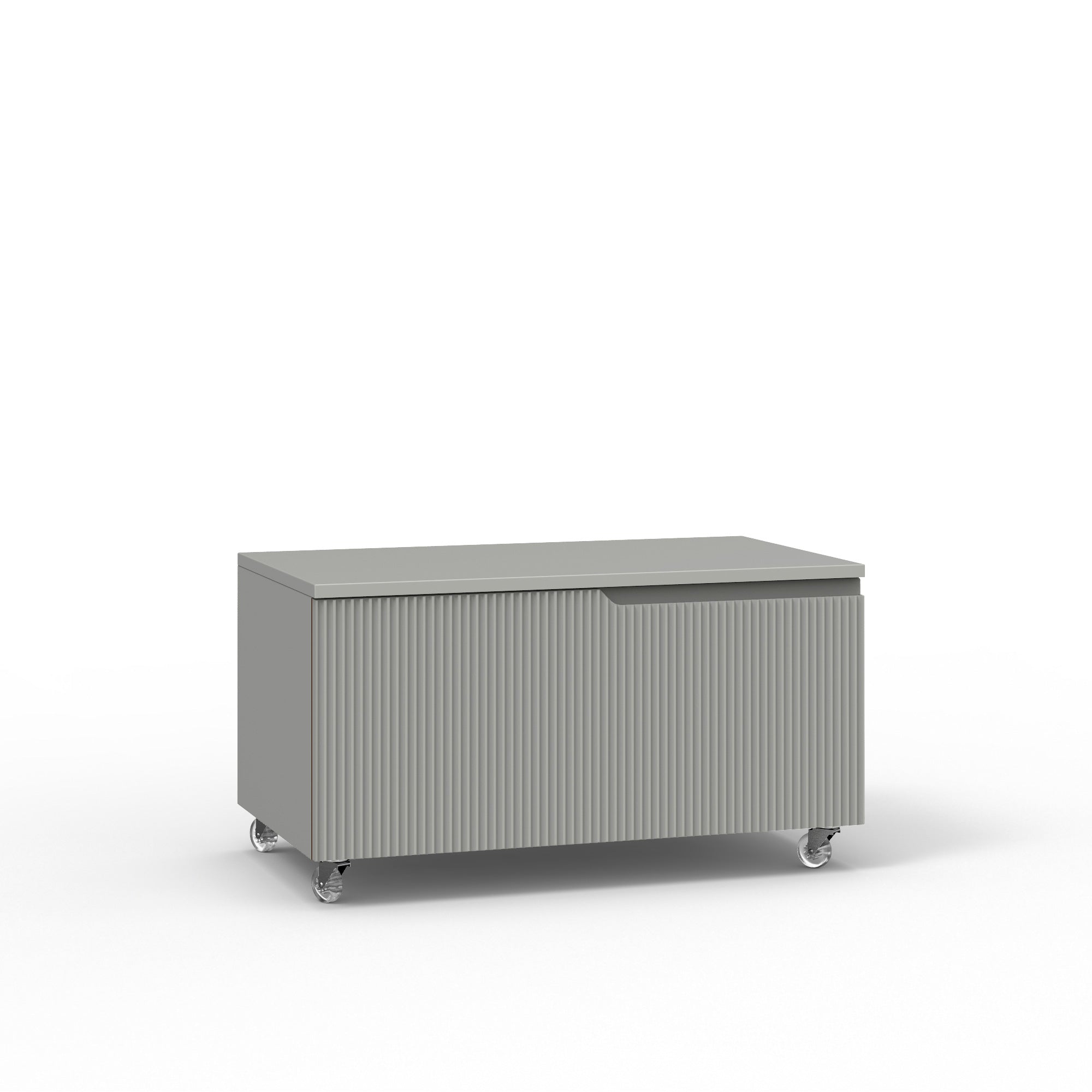 ZIP chest of drawers matt grey