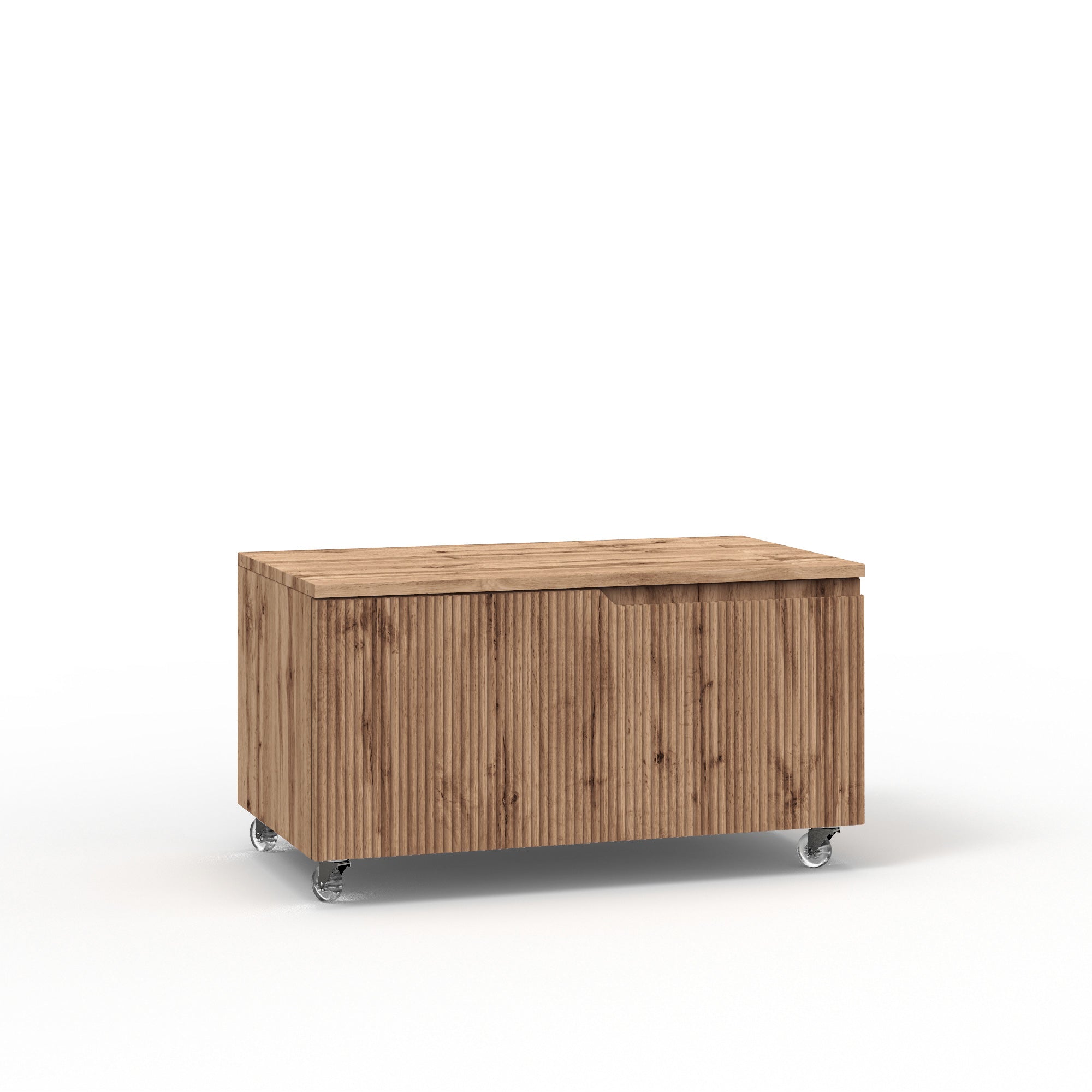 ZIP oak chest of drawers