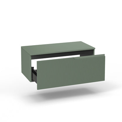 Base with top 1 ZIP basket sage green