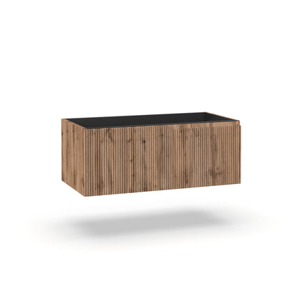 ZIP oak 1-basin washbasin base