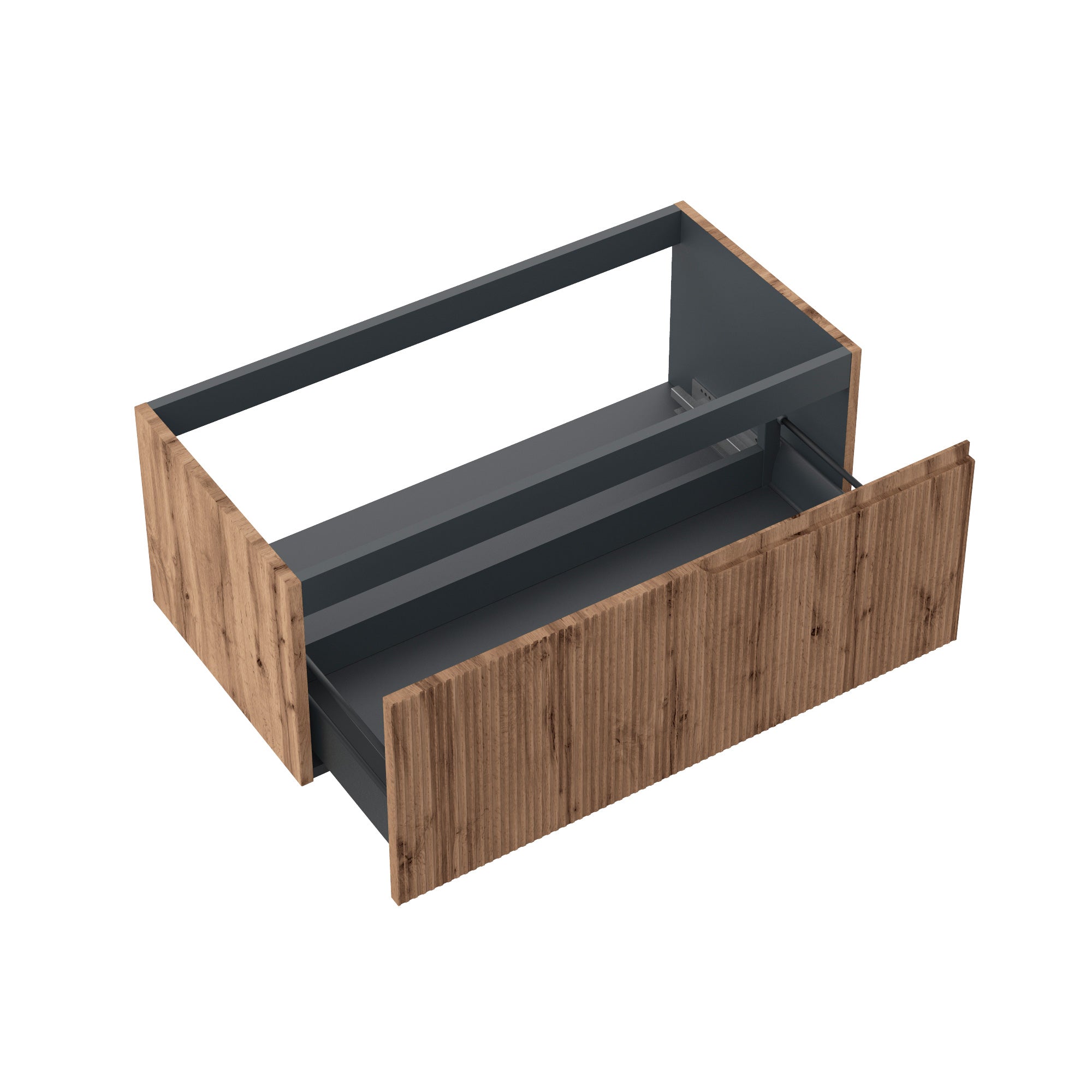 ZIP oak 1-basin washbasin base