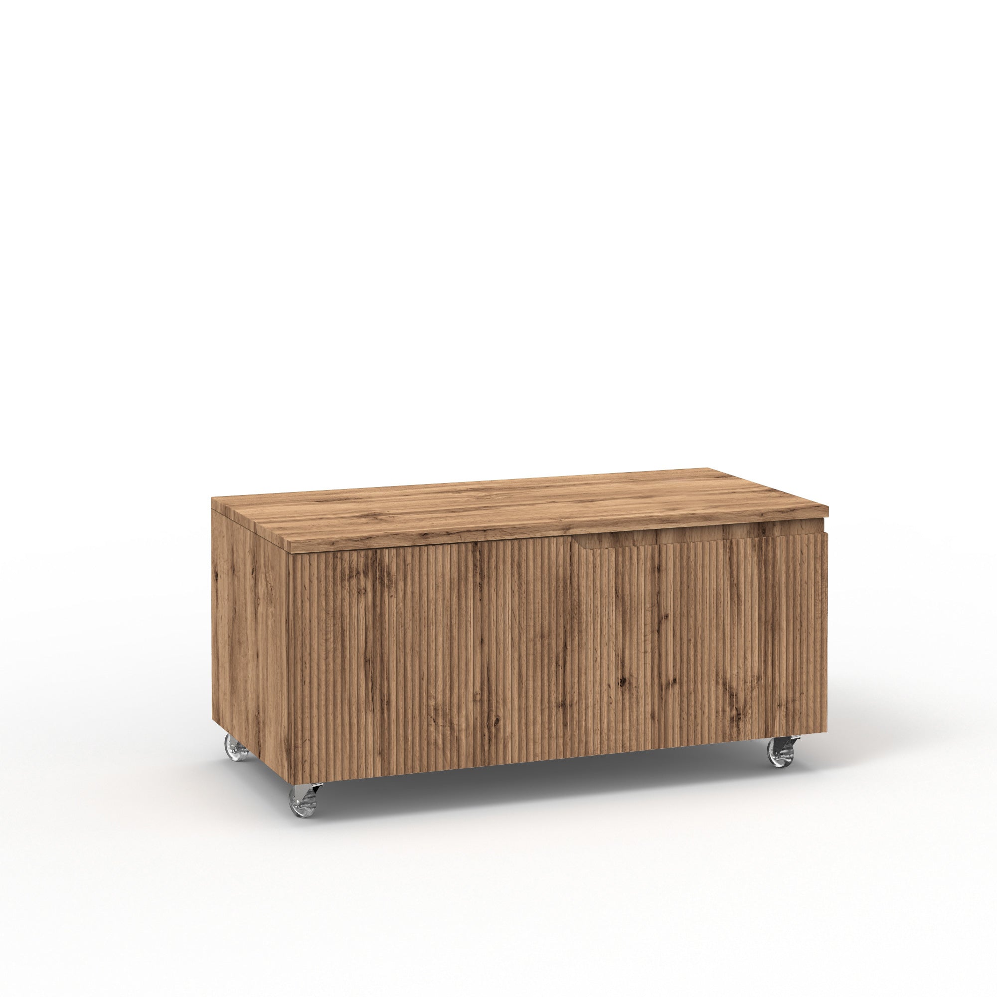 ZIP oak chest of drawers