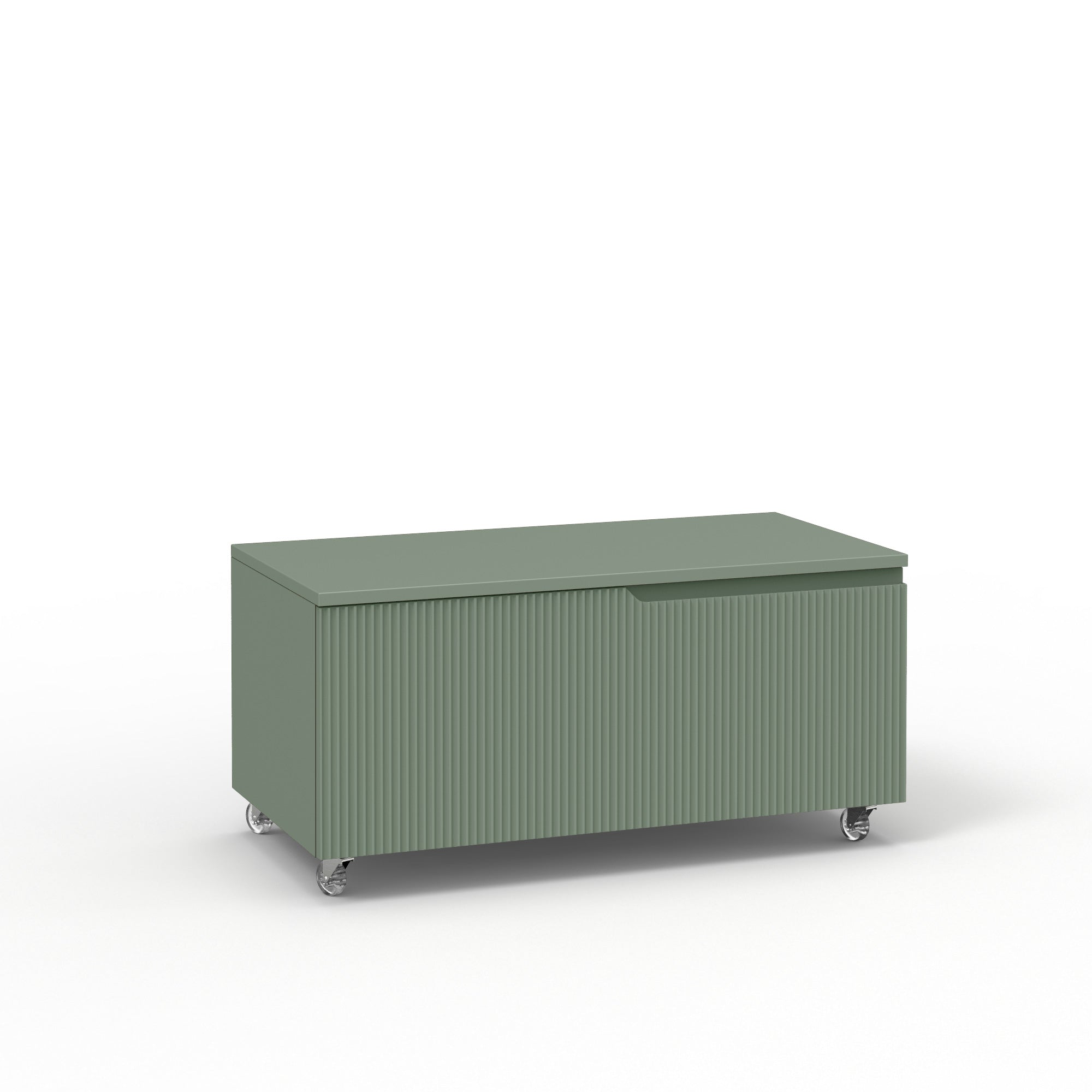 ZIP chest of drawers sage green 90cm
