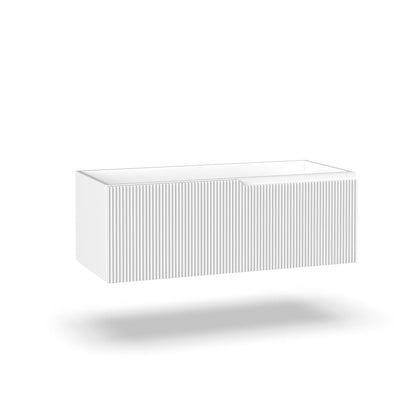Washbasin base 1 drawer ZIP matt white