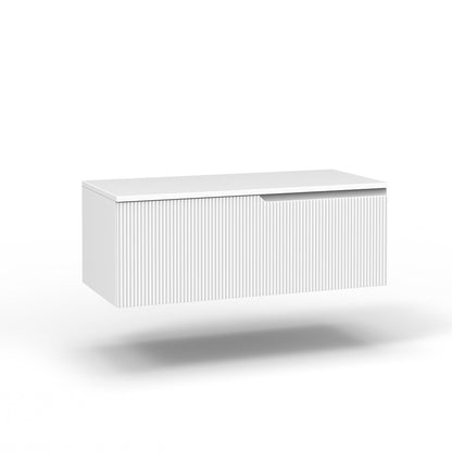 Base with top 1 ZIP basket matt white