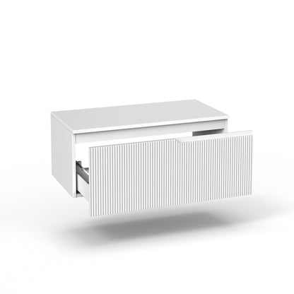 Base with top 1 ZIP basket matt white