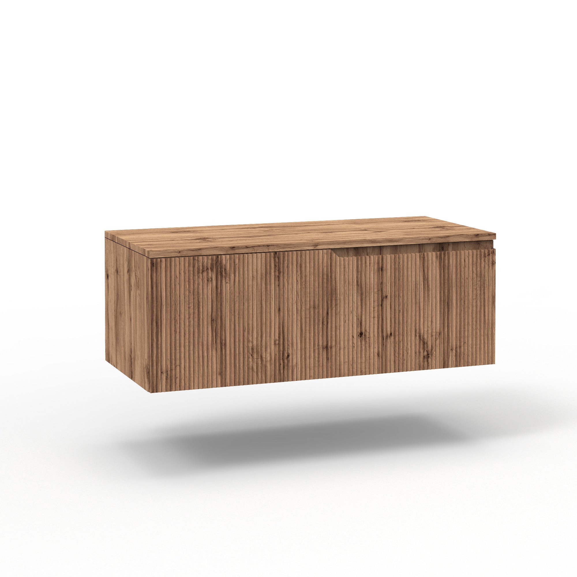 Base con top 1 cestone ZIP quercia