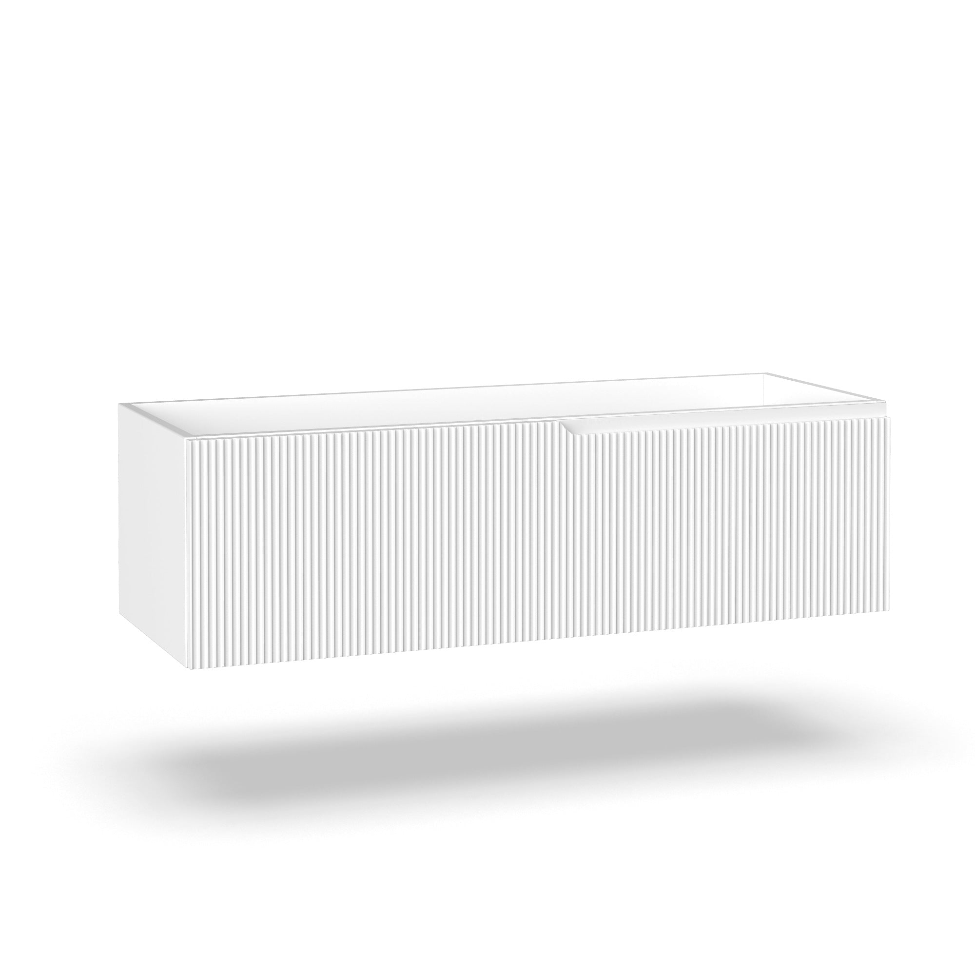 Washbasin base 1 drawer ZIP matt white