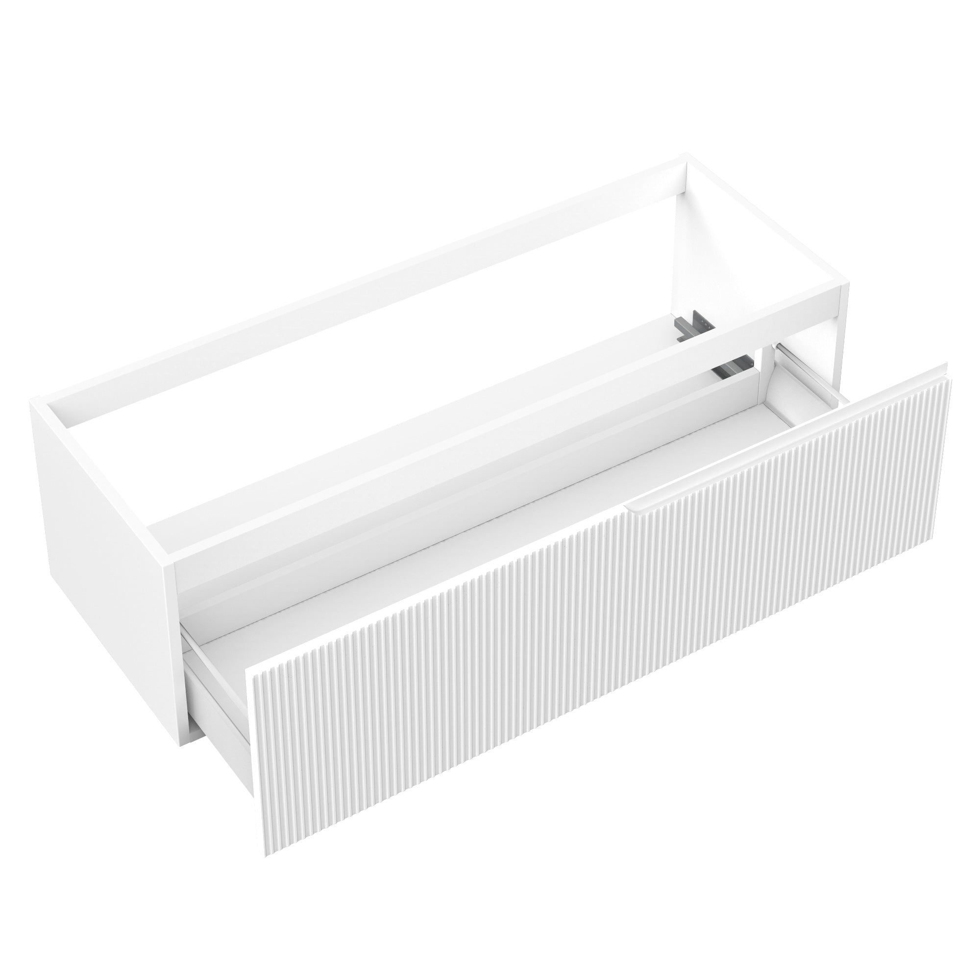 Washbasin base 1 drawer ZIP matt white