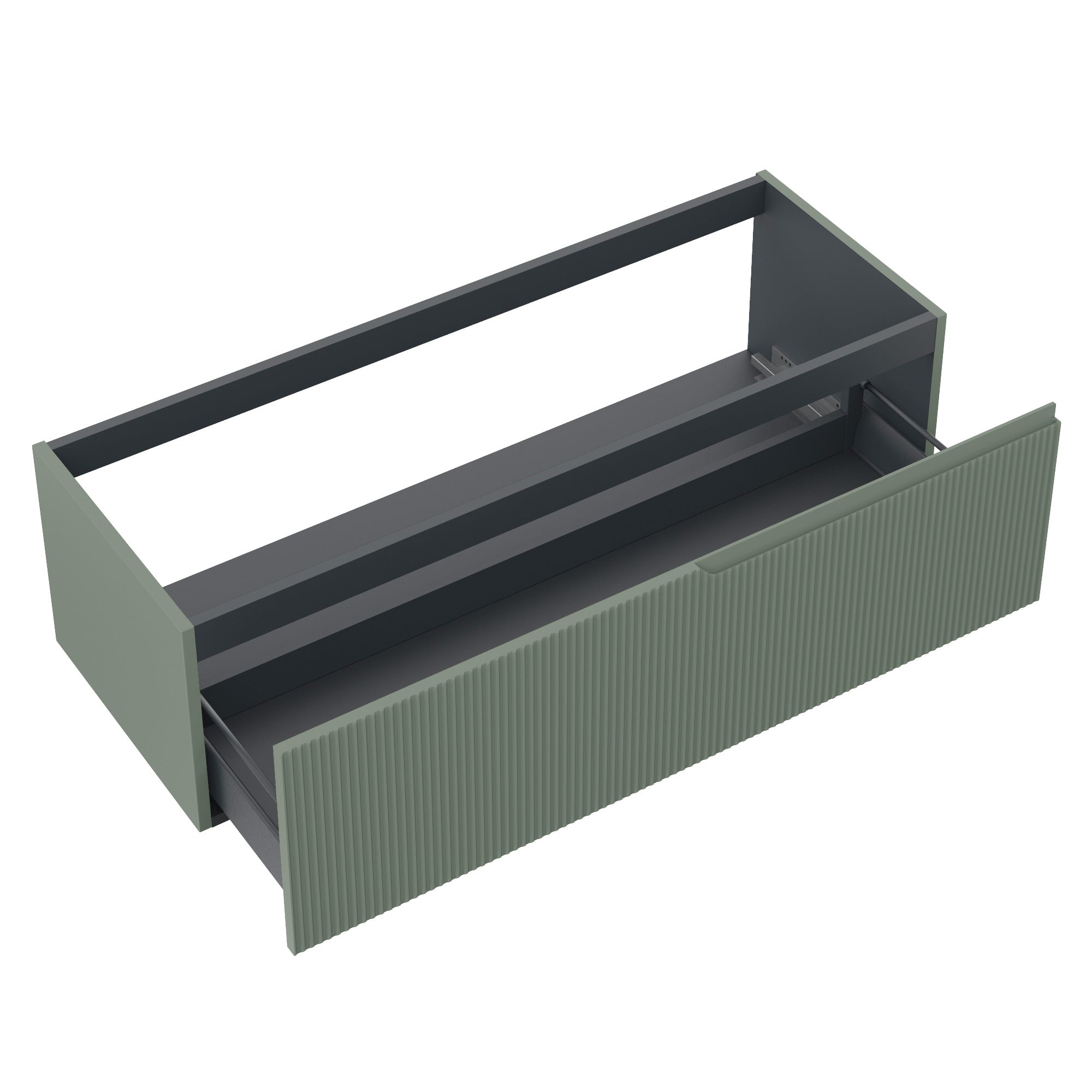 1-basin washbasin base ZIP sage green 120cm