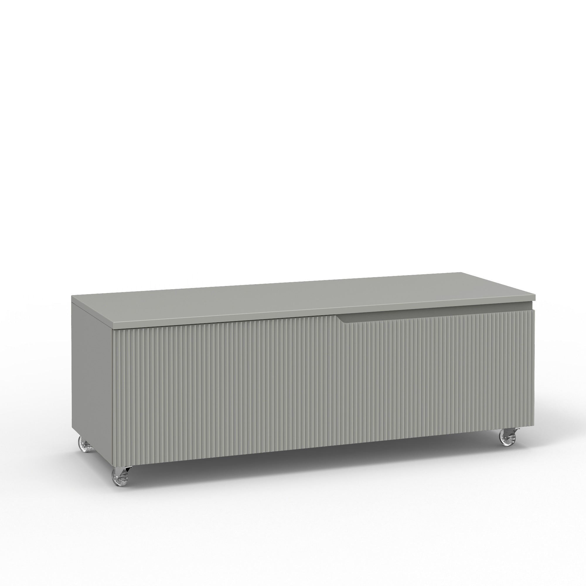 ZIP chest of drawers matt grey
