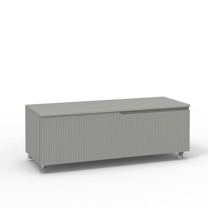 ZIP chest of drawers matt grey