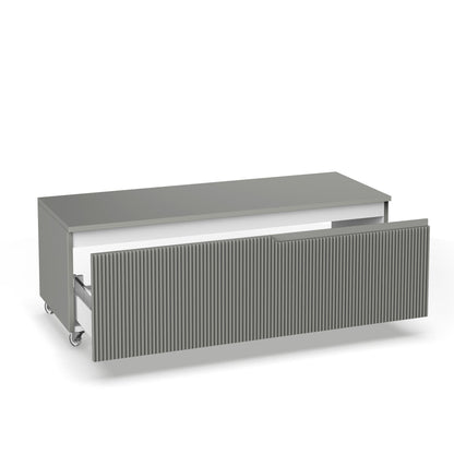 ZIP chest of drawers matt grey